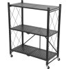 Regál Racks RAW3T, kovový, 3 police, 0870x720x340 mm, max. 50 kg/polica, prenosný