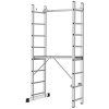 Lešenie s plošinou Strend Pro 2x8 BASIC, 3in1, max. 150 kg