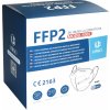 Respirátor skládací FFP2 růžový, balený po 1ks