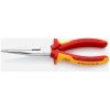 KNIPEX Půlkulaté kleště s břity (úzké ploché kleště) 200 SERVIS EXCLUSIVE