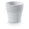 Kvetináč FURU 120x122 mm, biely