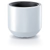 Kvetináč HEOS 390x440 mm, biely, vložka