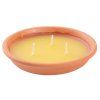 Svíčka Citronella TL09-152-4, Terracotta