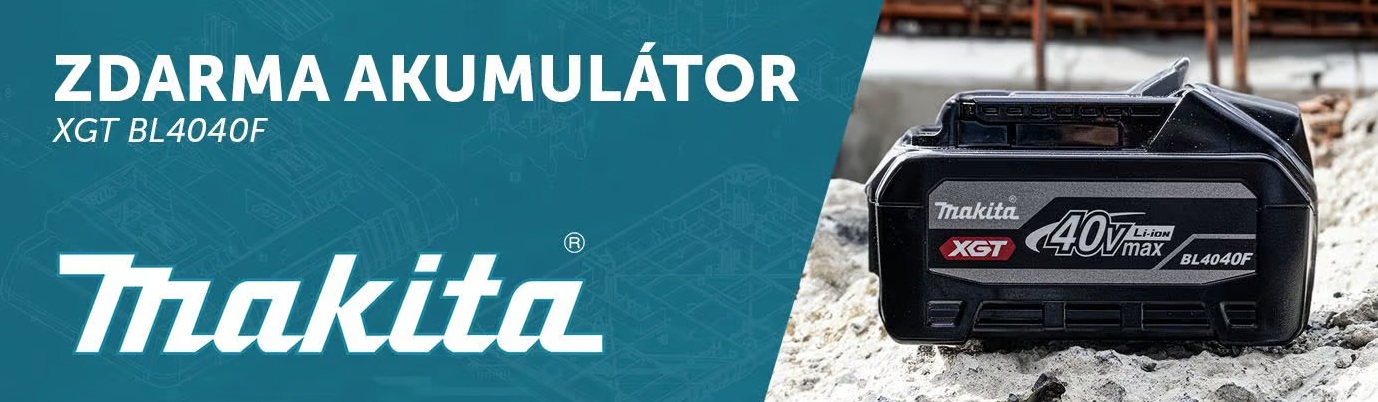 Makita xgt akumulátor zdarma