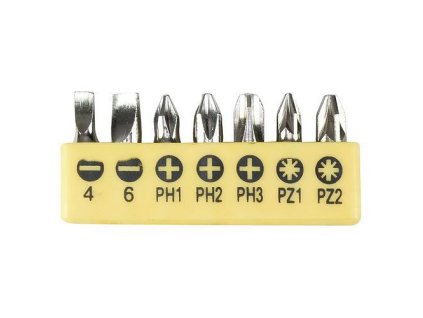 Sada bitov YF40515 • 7 dielna, Bit, S2, PLO-4-6, PH-1-2-3, PZ-1-2