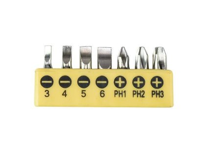 Sada bitov YF40516 • 7 dielna, Bit, S2, PLO-3-4-5-6, PH-1-2-3