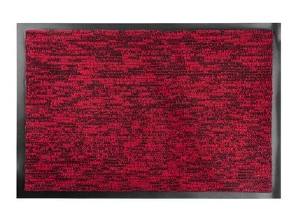 Rohozka MagicHome CPM 303, 40x60 cm, čierna/červená