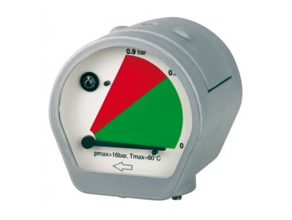 Manometr rozdílu tlaku MDM 60 E s LED alarmem  SERVIS EXCLUSIVE