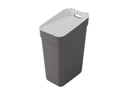 Kôš Curver® READY TO COLLECT, 30L, 24,6x36,7x55,1 cm, tmavý sivý, na odpadky