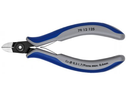 KNIPEX Presné bočné štípacie kliešte pre elektroniku 125  SERVIS EXCLUSIVE