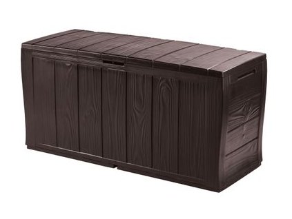 Box Keter® SHERWOOD 270L, hnedá, 117x45x57,5 cm, úložný