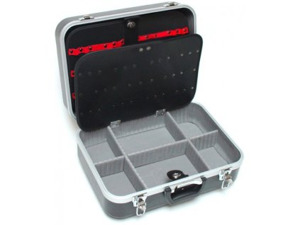 DEMA Pojazdný kufor na náradie ABS 6+, čierny