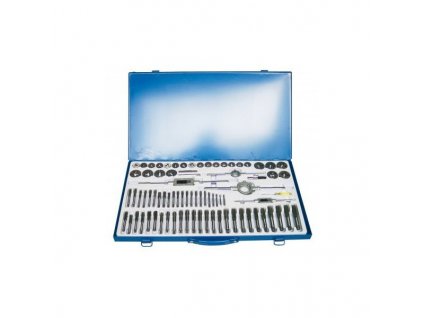 DEMA Závitníky a závitové očká na rezanie závitov M3-M16, 79-dielna sada