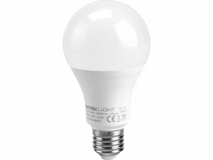 Žiarovka LED, 15W, 1350lm, E27, Ø60mm, EXTOL LIGHT