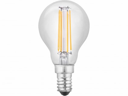 Žiarovka LED číra, 4W, 400lm, E14, EXTOL LIGHT