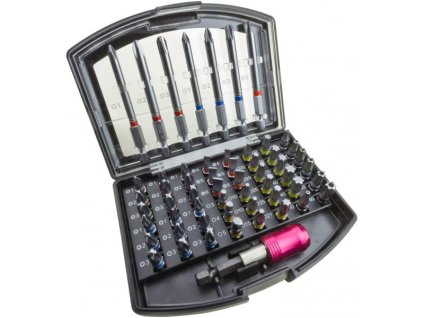 DEMA Profi sada bitov S2 oceľ, 56-dielna