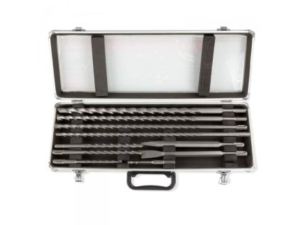 DEMA Vrtáky a sekáče SDS-plus, 10-dielna sada