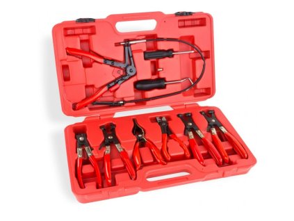 DEMA Kliešte na hadicové spony, 11-dielna sada