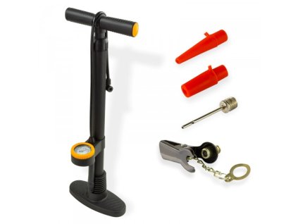 DEMA Ručná pumpa s manometrom DLP11