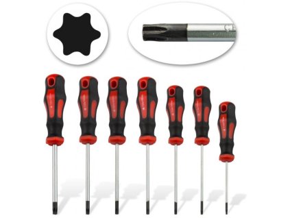 DEMA Sada skrutkovačov Torx T10-T40, 7-dielna