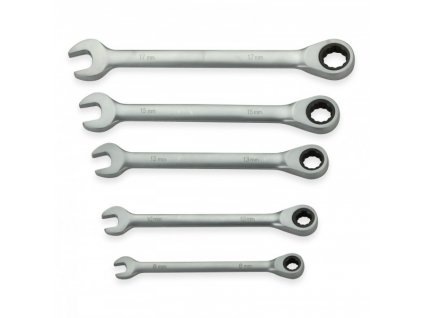 DEMA Očko-vidlicové račňové kľúče, 5-dielna sada