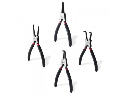 DEMA Kliešte na poistné krúžky, 4-dielna sada