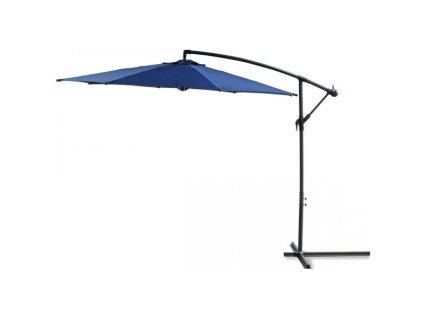DEMA Závesný slnečník 300 cm, modrý