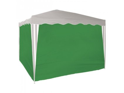 Bočné steny na záhradný pavilón 3x3 m, zelené, 4 ks
