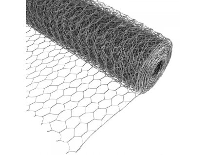 DEMA Voliérové šesťhranné pletivo pozinkované 25 mm, 0,5x25 m, drôt 0,75 mm