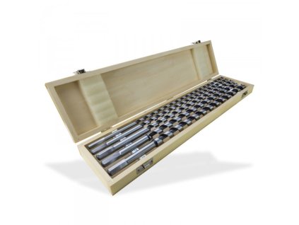 DEMA Sada vrtákov do dreva v drevenom puzdre, 5-dielna