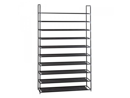 DEMA Stojan / regál na topánky, 10 úrovní, 50 párov topánok