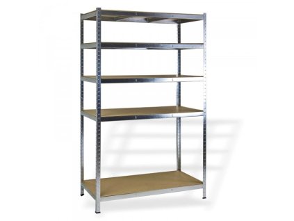 DEMA Bezskrutkový regál 5P 175 kg 200x120x60 cm