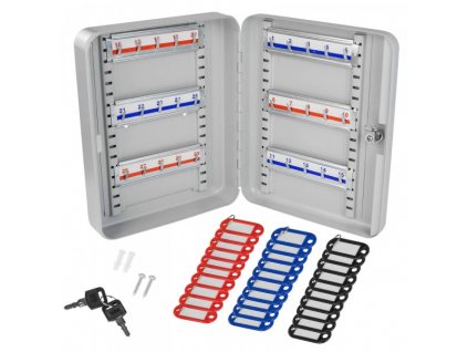 DEMA Skrinka na kľúče, 30 háčikov DSK30