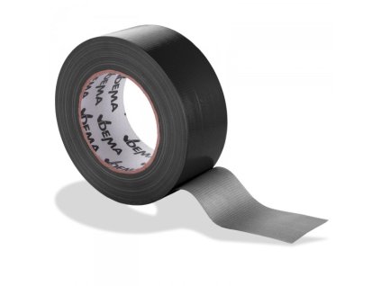 DEMA Tkaninová lepiaca páska 50 mm / 50 m, čierna