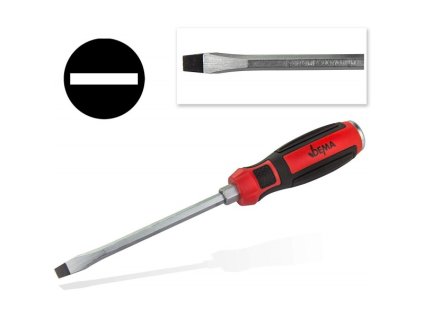 DEMA Úderový skrutkovač plochý 8x150