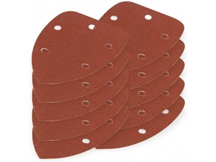 DEMA Brúsny papier pre delta brúsku 95x138 mm K120, 10 ks