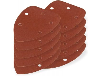 DEMA Brúsny papier pre delta brúsku 95x138 mm K180, 10 ks