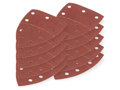 DEMA Brúsny papier pre delta brúsku 102x152 mm K240, 10 ks