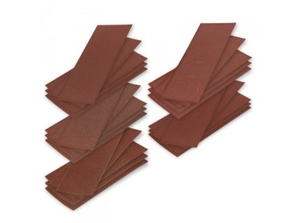 DEMA Brúsny papier pre vibračnú brúsku K60 - K240, 25 ks