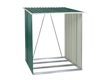 Prístrešok na palivové drevo Östersund zelený
