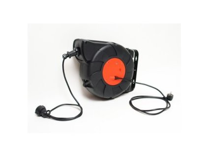 DEMA Predlžovací kábel na samonavíjacom bubne 24 m