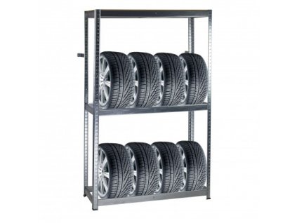 DEMA Regál na pneumatiky 180x120x40 cm