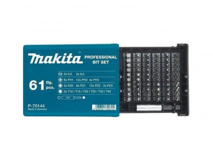 makita p 70144 sada bitov 61ks