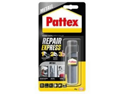 Lepidlo Pattex® Repair Express Metal, Hmota na opravy, 48 g