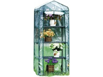 DEMA Fóliovník s policovým regálom 69x49x157 cm