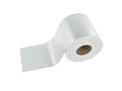 Krycia páska na plot z PVC 19 cm x 35 m, biela