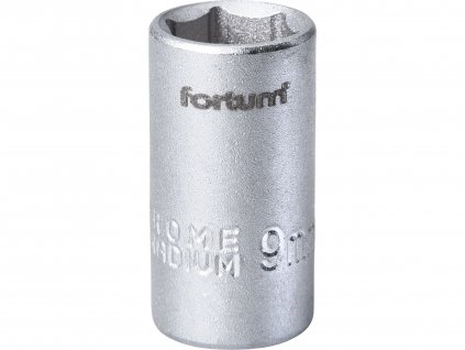 Hlavica nástrčná, 9mm, 1/4”, FORTUM