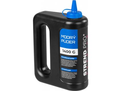 Púder Strend Pro Premium 1400 g, murársky značkovací prášok, modrý