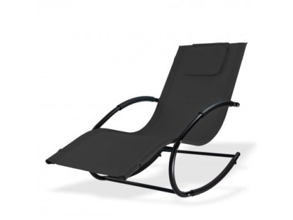DEMA Relaxačné hojdacie lehátko Swing, antracit