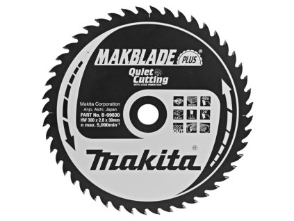 MAKITA KOTÚČ PILOVÝ 300x30x48Z (B-09830)